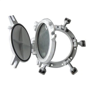 Qayiqlar uchun temir illuminatorli derazalar